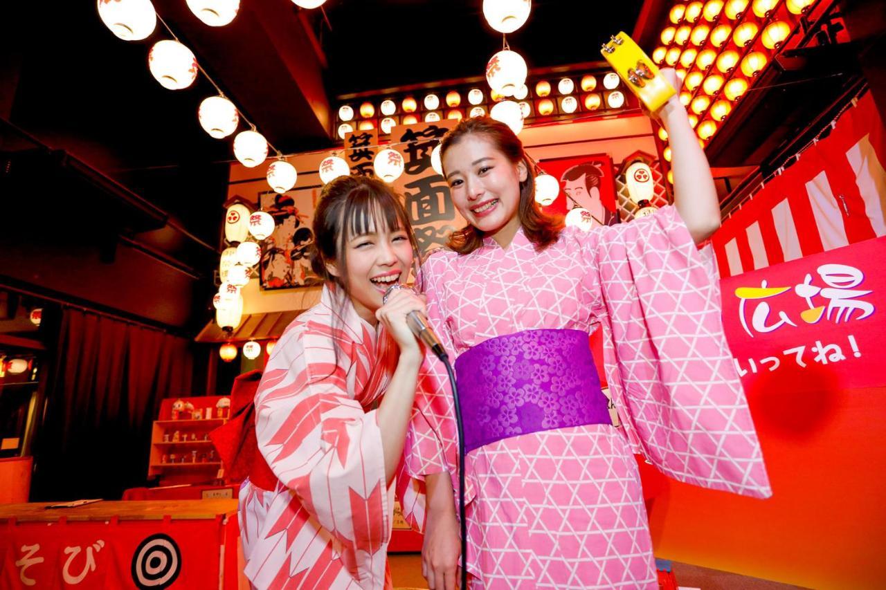 Ooedo Onsen Monogatari Minoh Kanko Hotel ภายนอก รูปภาพ