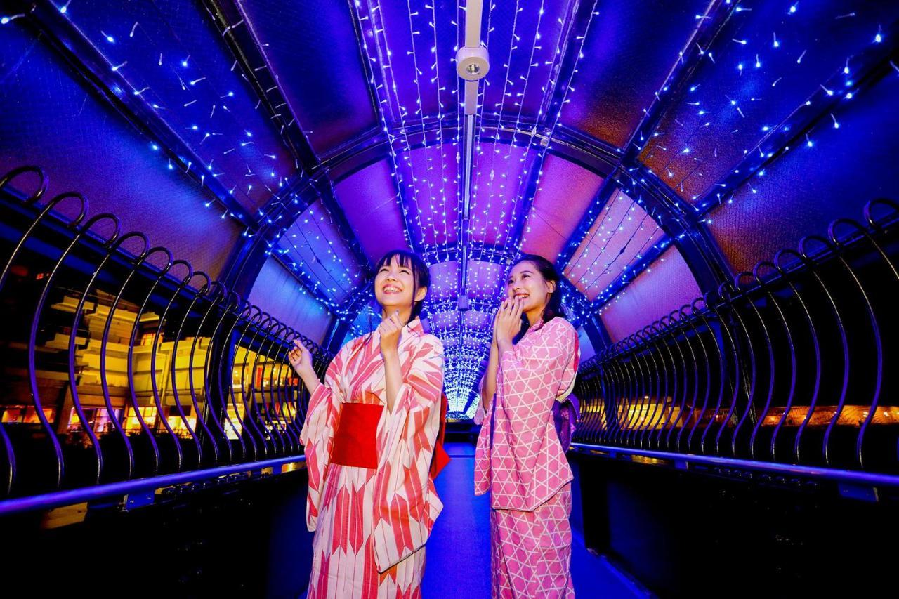 Ooedo Onsen Monogatari Minoh Kanko Hotel ภายนอก รูปภาพ