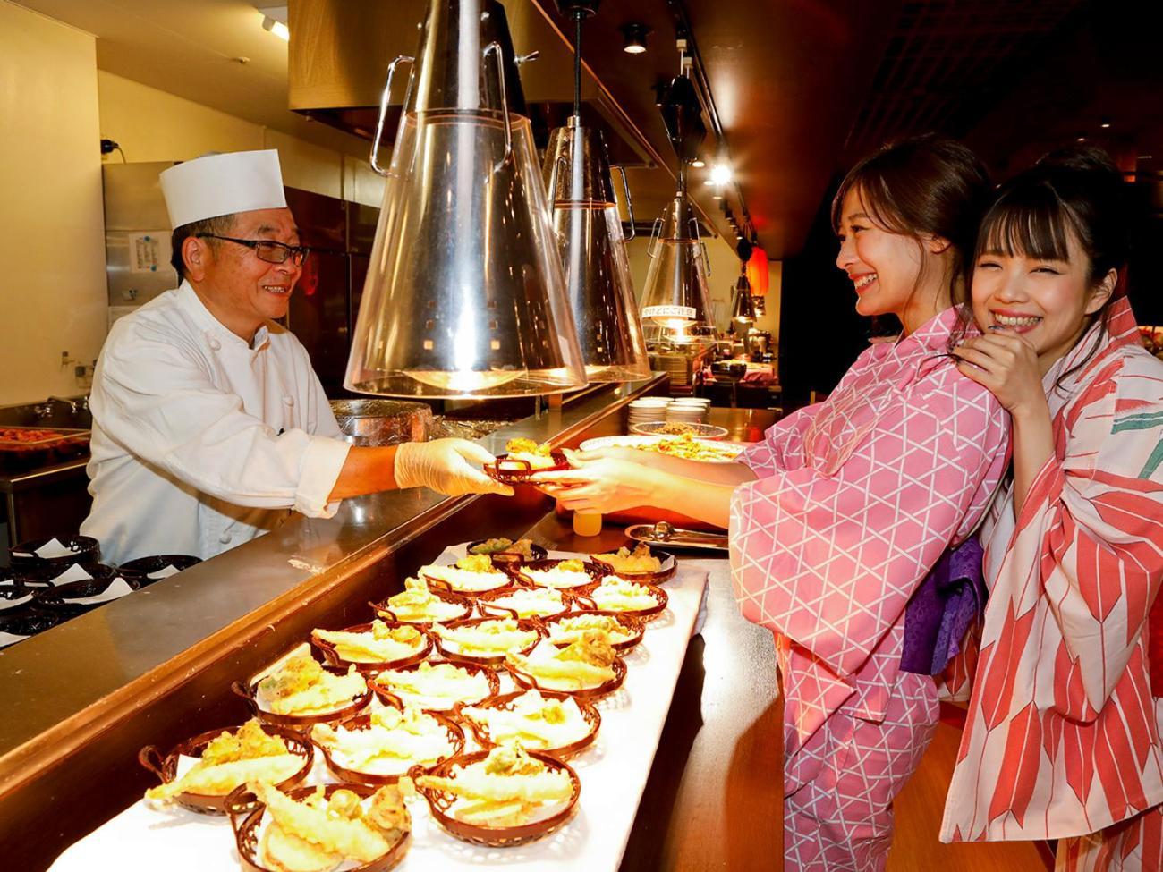 Ooedo Onsen Monogatari Minoh Kanko Hotel ภายนอก รูปภาพ