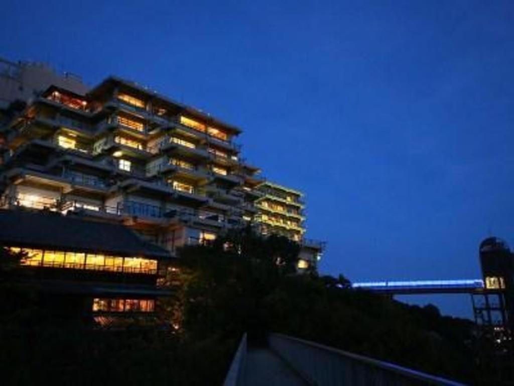 Ooedo Onsen Monogatari Minoh Kanko Hotel ภายนอก รูปภาพ