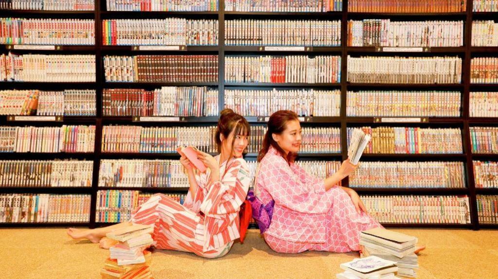 Ooedo Onsen Monogatari Minoh Kanko Hotel ภายนอก รูปภาพ