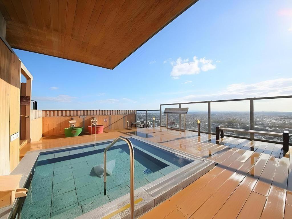 Ooedo Onsen Monogatari Minoh Kanko Hotel ภายนอก รูปภาพ